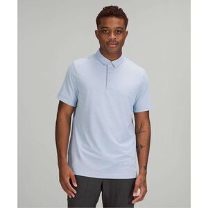 Mens Lululemon Evolution Short Sleeve Polo Shirt *Pique Fabric